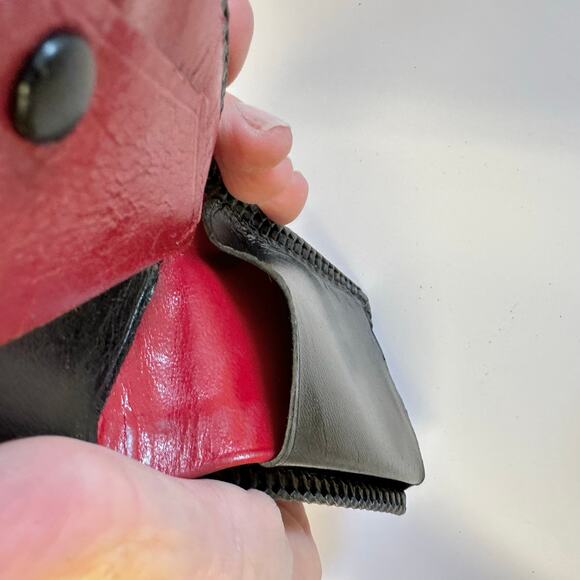 Vintage Floral Tooled Leather Wallet Western Design Bifold with Coin Pocket‎ - Picture 7 of 16